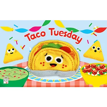 Taco Tuesday Finger Puppet Board Book for Little Taco Lovers, Ages 1-4 (Finger Puppet Book)