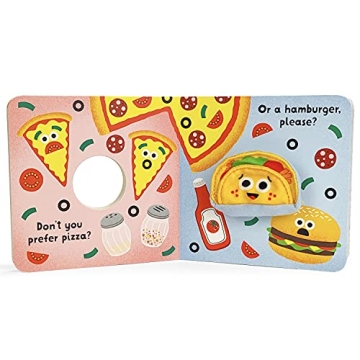Taco Tuesday Finger Puppet Board Book for Little Taco Lovers, Ages 1-4 (Finger Puppet Book)
