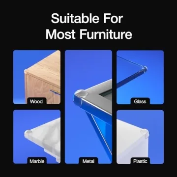 Clear Corner Protectors for Baby Proofing Your Home