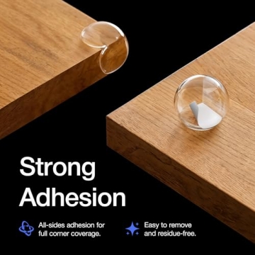 Clear Corner Protectors for Baby Proofing Your Home