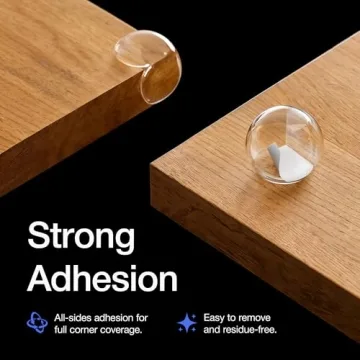 Clear Corner Protectors for Baby Proofing Your Home