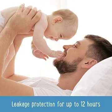 Amazon Brand - Mama Bear Best Fit Diapers Size 2, 184 Count, White Print (4 packs of 46) [Packaging May Vary]