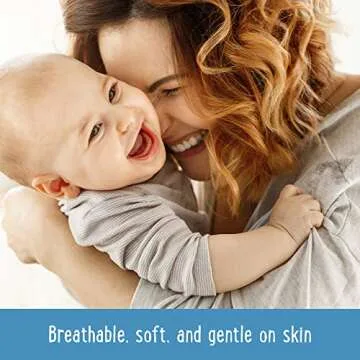 Amazon Brand - Mama Bear Best Fit Diapers Size 2, 184 Count, White Print (4 packs of 46) [Packaging May Vary]