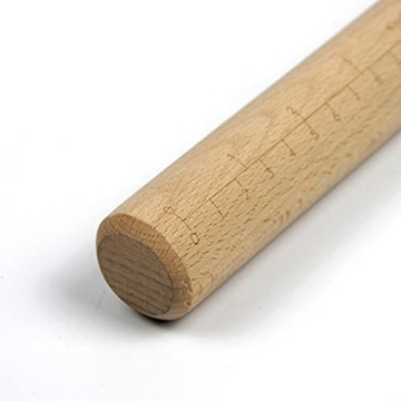 Solid Wood Non-Stick Eco-Friendly Rolling Pin for Baking