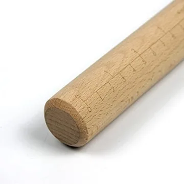 Solid Wood Non-Stick Eco-Friendly Rolling Pin for Baking