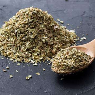 4oz Dried Mexican Oregano. Perfect for Taco Seasoning, Mexican Food, Tamales, Meats, Enchiladas, Che...