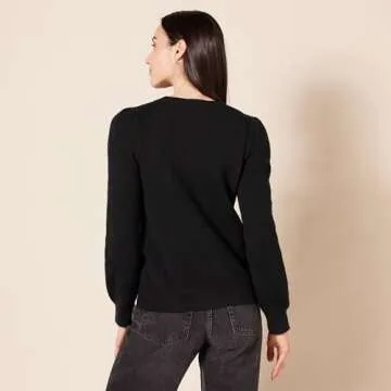 Stylish Women's Soft Touch Pleated Sweater - Cozy & Chic