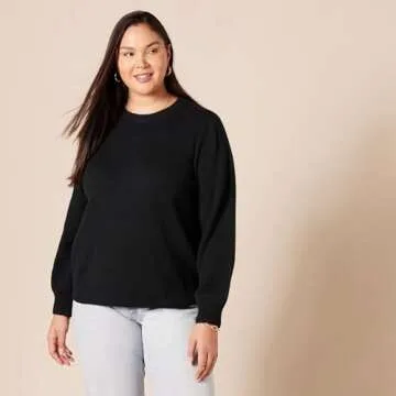 Stylish Women's Soft Touch Pleated Sweater - Cozy & Chic