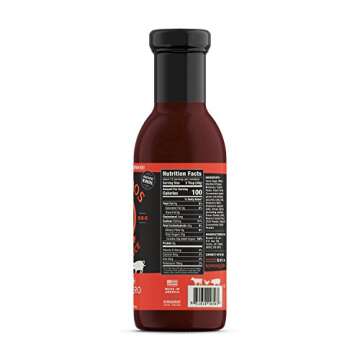 Kosmos Q Peach Habanero BBQ Sauce - 15.5 Oz Bottle for BBQ & Marinades w/Sweet and Spicy Flavor - Thick Barbecue Sauce for Tender & Juicy Meat (Peach Habanero)