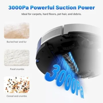 Smart Tikom Robot Vacuum L8000 - 2-in-1 Clean Solution