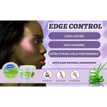ARHGOAT Edge Control Ultra Hold No Flakes Natural Formula