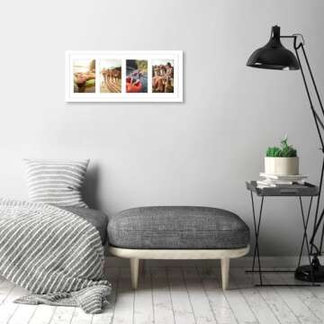 Americanflat 8x20 Collage Picture Frame - Elegant and Durable