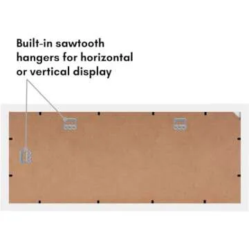 Americanflat 8x20 Collage Picture Frame - Elegant and Durable