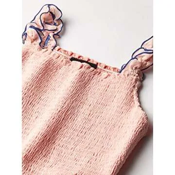 Chic Shirred Bodice Jumpsuit for Tween Girls 7-16