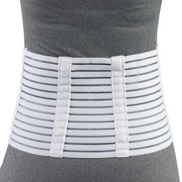 OTC Lumbosacral Support - Lightweight Back Brace for Daily Comfort