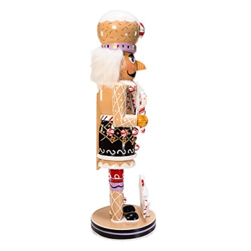 Stunning Kurt Adler 16-Inch Gingerbread Nutcracker