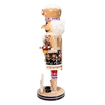 Stunning Kurt Adler 16-Inch Gingerbread Nutcracker