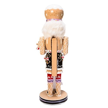 Stunning Kurt Adler 16-Inch Gingerbread Nutcracker