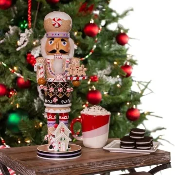 Stunning Kurt Adler 16-Inch Gingerbread Nutcracker