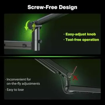 AA AUDIO ACCESSORY Boom Arm for Heavy Mics Support