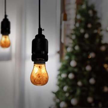 WBM Smart E26 Led Light Bulb 7 Watt Himalayan Salt Bulb 30000 hrs Years Life Dimmable Led Light Bulb...