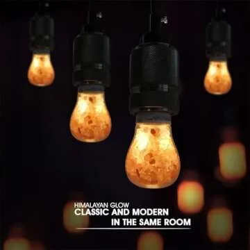 WBM Smart E26 Led Light Bulb 7 Watt Himalayan Salt Bulb 30000 hrs Years Life Dimmable Led Light Bulb (Pack of 2)