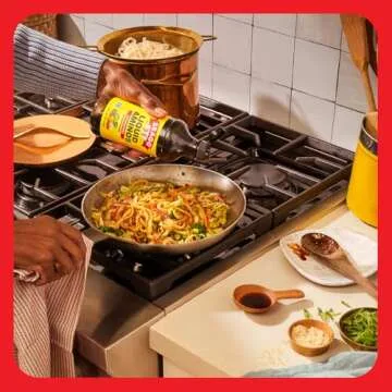 Bragg Liquid Aminos All Purpose Seasoning – Soy Sauce Alternative – Gluten Free, No GMO’s, Kos...