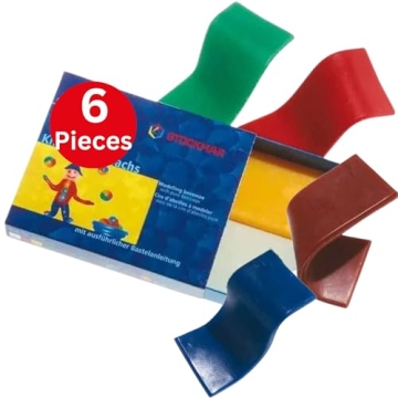 Stockmar Modelling Beeswax Set - Colorful and Safe Art Supplies for Kids