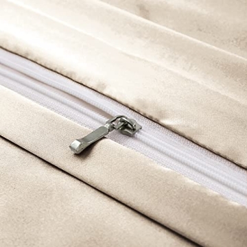 Ersmak 6-Piece Satin Duvet Cover Set for California King