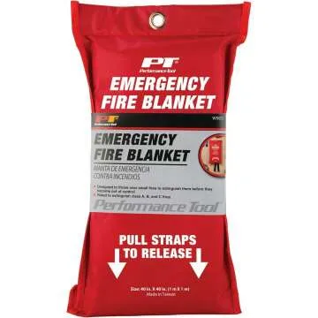 Emergency Fire Blanket for Home, Shop & Vehicle