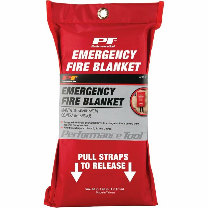 Emergency Fire Blanket for Home, Shop & Vehicle