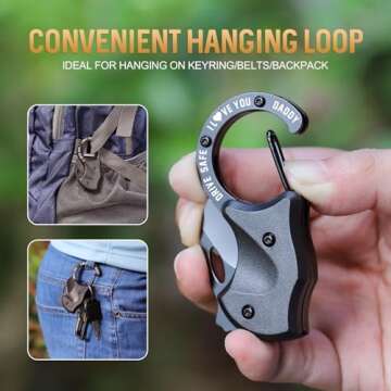 OOPERAY EDC Box Cutter for Camping and Everyday Use