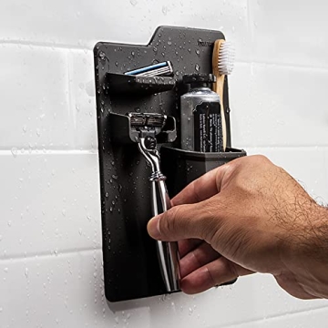 Tooletries Harvey Toothbrush & Razor Holder Charcoal