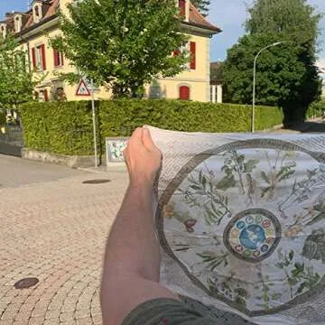 BATTLBOX Wazoo Survival Gear Bandana with Pictures and Facts (Foraging for Wild Edible Plants)