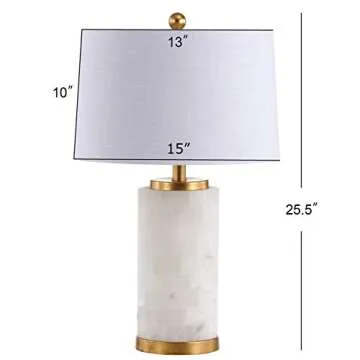 JONATHAN Y Eliza Alabaster LED Table Lamp for Home