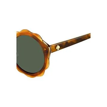 Kate Spade New York Women's Karrie/S Round Sunglasses, Brown/Green, 52mm, 22mm