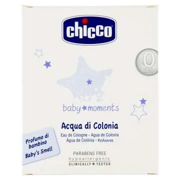 Chicco Baby Moments Eau De Cologne - Gentle Fragrance for Babies
