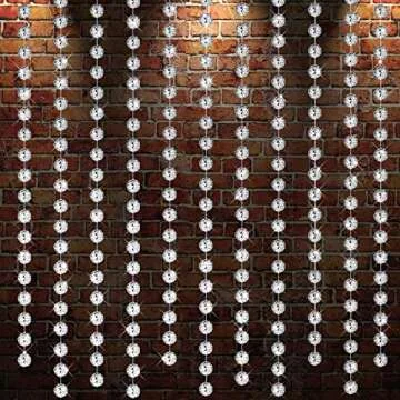 Hoolerry Disco Ball Beaded Curtain - Retro Party Decor