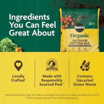 Miracle-Gro Organic Potting Mix for Container Plants