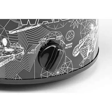 STAR WARS LSW-200CN 2-Quart Slow Cooker,Black