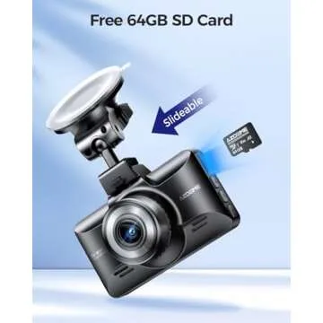 AZDOME M01 Max Dual Dash Cam with 4K Resolution