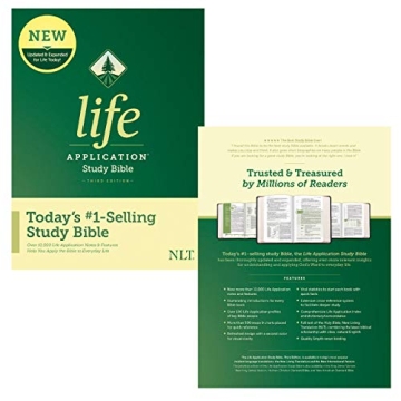 NLT Life Application Study Bible Third Edition 2019