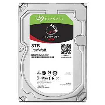 Seagate IronWolf 8Tb NAS Internal Hard Drive HDD – 3.5 Inch SATA 6GB/S 7200 RPM 256MB Cache for Ra...