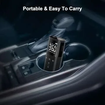 MEUCI Portable Tire Inflator - Cordless Air Pump 150PSI