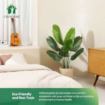 Artificial Bird of Paradise Plant 4 Feet - Perfect Decor