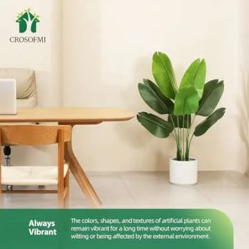 Artificial Bird of Paradise Plant 4 Feet - Perfect Decor