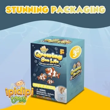 IPIDIPI Water Growing Sea Creature Toys for Kids