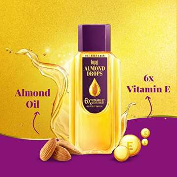 Bajaj Almond Drops Hair Oil - 475 ML (16.91 Floz.)