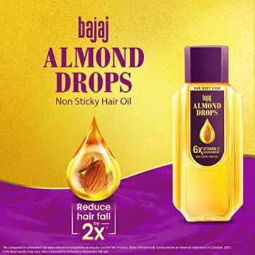 Bajaj Almond Drops Hair Oil - 475 ML (16.91 Floz.)