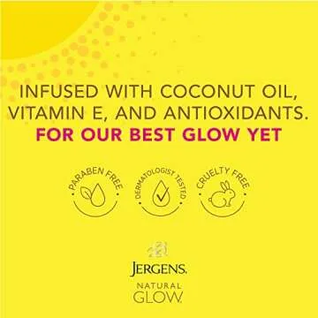 Jergens Natural Glow Self Tanner Body Lotion with Hydration